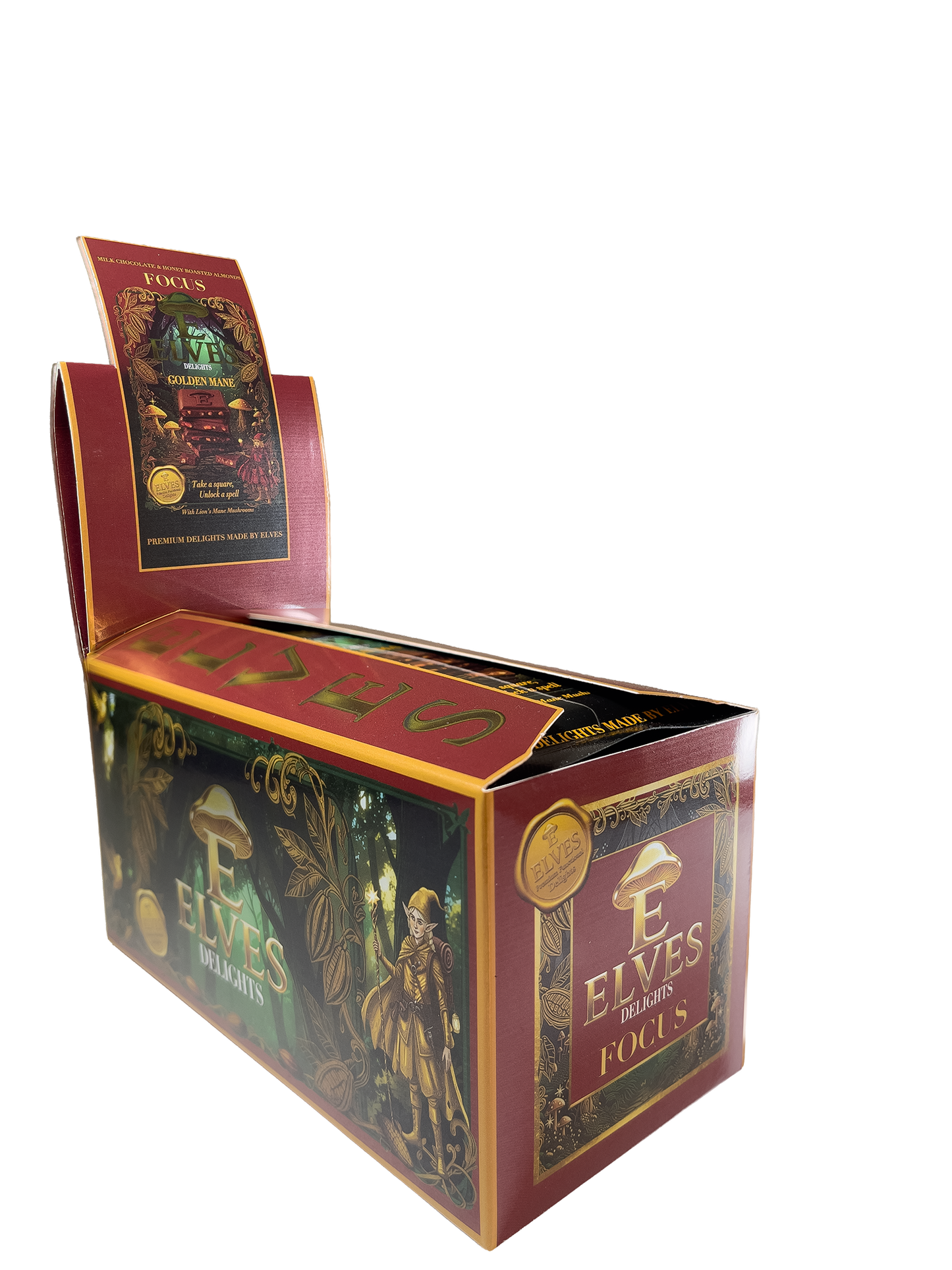 Golden Mane Box (10 Count)