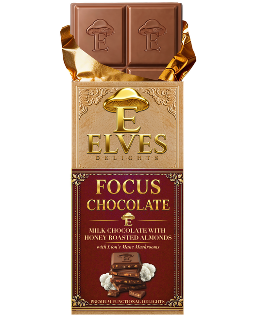 Focus Chocolate - Milk Chocolate with Honey Roasted Almonds
